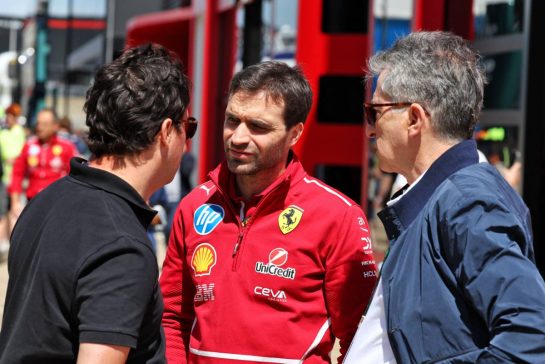 Jerome d'Ambrosio (BEL) Ferrari Deputy Team Principal.
04.07.2025. Formula 1 World Championship, Rd 12, British Grand Prix, Silverstone, England, Practice Day.
- www.xpbimages.com, EMail: requests@xpbimages.com © Copyright: Moy / XPB Images