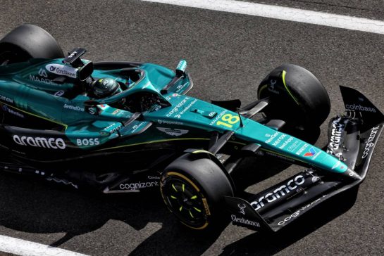 Lance Stroll (CDN) Aston Martin F1 Team AMR25.
04.07.2025. Formula 1 World Championship, Rd 12, British Grand Prix, Silverstone, England, Practice Day.
- www.xpbimages.com, EMail: requests@xpbimages.com © Copyright: Moy / XPB Images