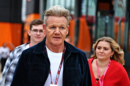 Gordon Ramsay (GBR) Celebrity Chef.
05.07.2025. Formula 1 World Championship, Rd 12, British Grand Prix, Silverstone, England, Qualifying Day.
- www.xpbimages.com, EMail: requests@xpbimages.com © Copyright: Moy / XPB Images
