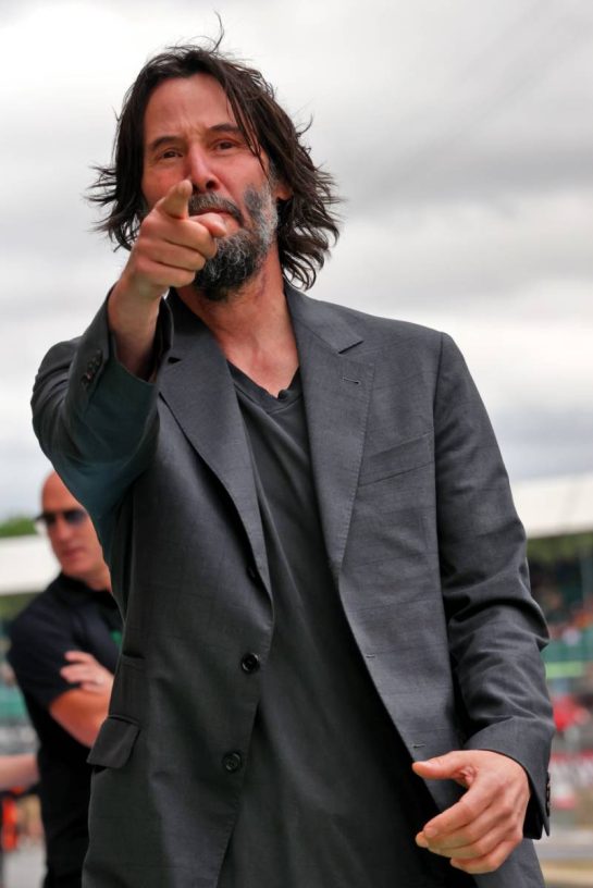 Keanu Reeves (USA) Actor.
05.07.2025. Formula 1 World Championship, Rd 12, British Grand Prix, Silverstone, England, Qualifying Day.
- www.xpbimages.com, EMail: requests@xpbimages.com © Copyright: Batchelor / XPB Images