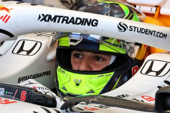 Isack Hadjar (FRA) Racing Bulls VCARB 02.
05.07.2025. Formula 1 World Championship, Rd 12, British Grand Prix, Silverstone, England, Qualifying Day.
- www.xpbimages.com, EMail: requests@xpbimages.com © Copyright: Moy / XPB Images