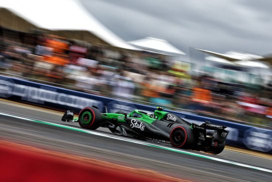 Gabriel Bortoleto (BRA) Sauber C45.
05.07.2025. Formula 1 World Championship, Rd 12, British Grand Prix, Silverstone, England, Qualifying Day.
- www.xpbimages.com, EMail: requests@xpbimages.com © Copyright: Charniaux / XPB Images
