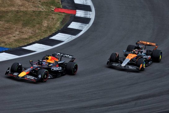 Max Verstappen (NLD) Red Bull Racing RB21.
06.07.2025. Formula 1 World Championship, Rd 12, British Grand Prix, Silverstone, England, Race Day.
- www.xpbimages.com, EMail: requests@xpbimages.com © Copyright: Bearne / XPB Images