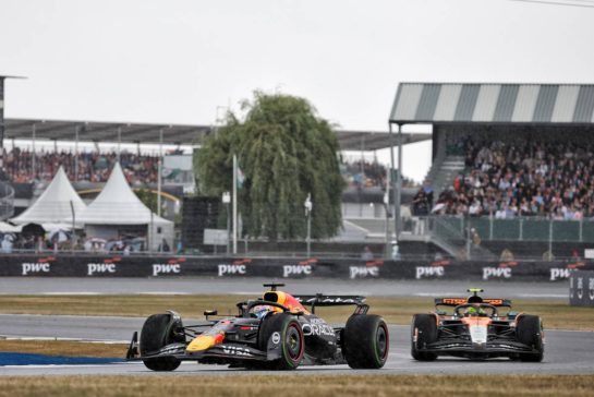 Max Verstappen (NLD) Red Bull Racing RB21.
06.07.2025. Formula 1 World Championship, Rd 12, British Grand Prix, Silverstone, England, Race Day.
- www.xpbimages.com, EMail: requests@xpbimages.com © Copyright: Bearne / XPB Images