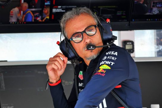 Laurent Mekies (FRA) Red Bull Racing Team Principal and CEO.
25.07.2025. Formula 1 World Championship, Rd 13, Belgian Grand Prix, Spa Francorchamps, Belgium, Sprint Qualifying Day.
- www.xpbimages.com, EMail: requests@xpbimages.com © Copyright: Batchelor / XPB Images
