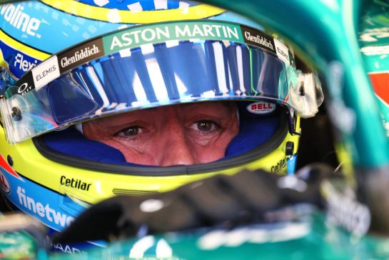 Fernando Alonso (ESP) Aston Martin F1 Team AMR25.
25.07.2025. Formula 1 World Championship, Rd 13, Belgian Grand Prix, Spa Francorchamps, Belgium, Sprint Qualifying Day.
- www.xpbimages.com, EMail: requests@xpbimages.com © Copyright: Batchelor / XPB Images