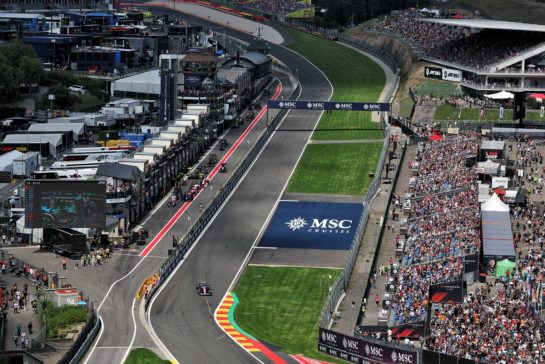 Pierre Gasly (FRA) Alpine F1 Team A525.
25.07.2025. Formula 1 World Championship, Rd 13, Belgian Grand Prix, Spa Francorchamps, Belgium, Sprint Qualifying Day.
- www.xpbimages.com, EMail: requests@xpbimages.com © Copyright: Moy / XPB Images
