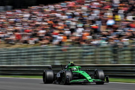 Gabriel Bortoleto (BRA) Sauber C45.
25.07.2025. Formula 1 World Championship, Rd 13, Belgian Grand Prix, Spa Francorchamps, Belgium, Sprint Qualifying Day.
- www.xpbimages.com, EMail: requests@xpbimages.com © Copyright: Bearne / XPB Images