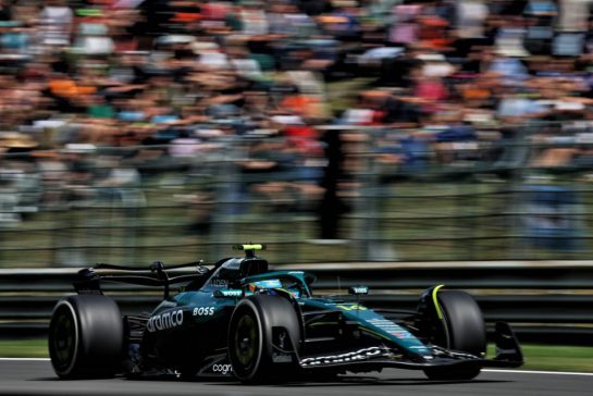 Fernando Alonso (ESP) Aston Martin F1 Team AMR25.
25.07.2025. Formula 1 World Championship, Rd 13, Belgian Grand Prix, Spa Francorchamps, Belgium, Sprint Qualifying Day.
- www.xpbimages.com, EMail: requests@xpbimages.com © Copyright: Bearne / XPB Images