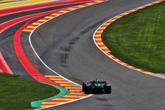 Fernando Alonso (ESP) Aston Martin F1 Team AMR25.
25.07.2025. Formula 1 World Championship, Rd 13, Belgian Grand Prix, Spa Francorchamps, Belgium, Sprint Qualifying Day.
- www.xpbimages.com, EMail: requests@xpbimages.com © Copyright: Moy / XPB Images