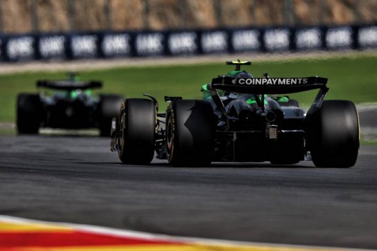 Gabriel Bortoleto (BRA) Sauber C45.
25.07.2025. Formula 1 World Championship, Rd 13, Belgian Grand Prix, Spa Francorchamps, Belgium, Sprint Qualifying Day.
- www.xpbimages.com, EMail: requests@xpbimages.com © Copyright: Charniaux / XPB Images