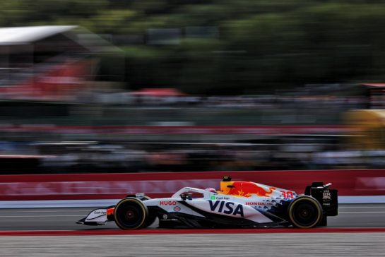 Liam Lawson (NZL) Racing Bulls VCARB 02.
25.07.2025. Formula 1 World Championship, Rd 13, Belgian Grand Prix, Spa Francorchamps, Belgium, Sprint Qualifying Day.
- www.xpbimages.com, EMail: requests@xpbimages.com © Copyright: Charniaux / XPB Images