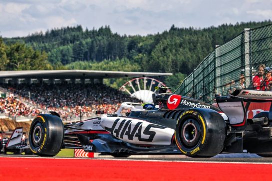 Oliver Bearman (GBR) Haas VF-25.
25.07.2025. Formula 1 World Championship, Rd 13, Belgian Grand Prix, Spa Francorchamps, Belgium, Sprint Qualifying Day.
- www.xpbimages.com, EMail: requests@xpbimages.com © Copyright: Bearne / XPB Images