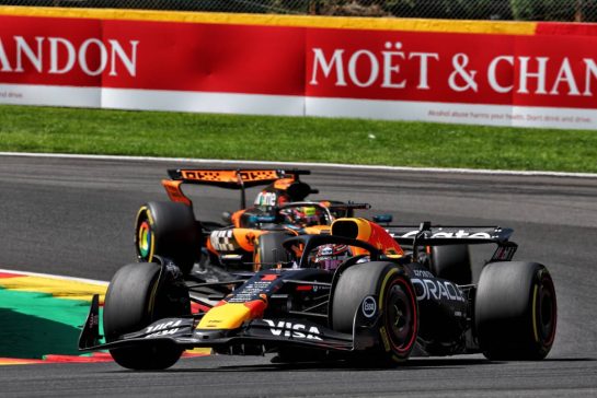 Max Verstappen (NLD) Red Bull Racing RB21.
26.07.2025. Formula 1 World Championship, Rd 13, Belgian Grand Prix, Spa Francorchamps, Belgium, Sprint and Qualifying Day.
- www.xpbimages.com, EMail: requests@xpbimages.com © Copyright: Batchelor / XPB Images
