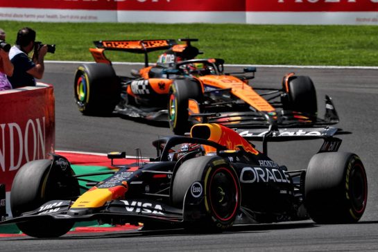 Max Verstappen (NLD) Red Bull Racing RB21.
26.07.2025. Formula 1 World Championship, Rd 13, Belgian Grand Prix, Spa Francorchamps, Belgium, Sprint and Qualifying Day.
- www.xpbimages.com, EMail: requests@xpbimages.com © Copyright: Batchelor / XPB Images