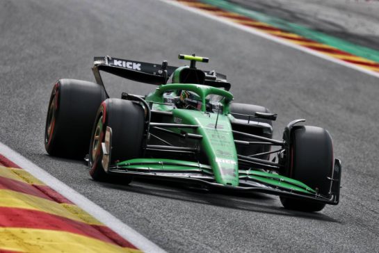 Gabriel Bortoleto (BRA) Sauber C45.
26.07.2025. Formula 1 World Championship, Rd 13, Belgian Grand Prix, Spa Francorchamps, Belgium, Sprint and Qualifying Day.
- www.xpbimages.com, EMail: requests@xpbimages.com © Copyright: Moy / XPB Images