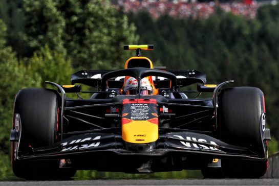 Yuki Tsunoda (JPN) Red Bull Racing RB21.
26.07.2025. Formula 1 World Championship, Rd 13, Belgian Grand Prix, Spa Francorchamps, Belgium, Sprint and Qualifying Day.
- www.xpbimages.com, EMail: requests@xpbimages.com © Copyright: Batchelor / XPB Images
