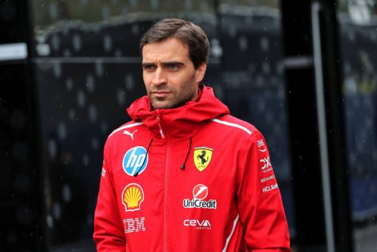 Jerome d'Ambrosio (BEL) Ferrari Deputy Team Principal.
27.07.2025. Formula 1 World Championship, Rd 13, Belgian Grand Prix, Spa Francorchamps, Belgium, Race Day.
- www.xpbimages.com, EMail: requests@xpbimages.com © Copyright: Moy / XPB Images