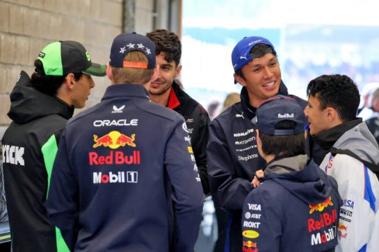 Alexander Albon (THA) Atlassian Williams Racing on the drivers' parade.
27.07.2025. Formula 1 World Championship, Rd 13, Belgian Grand Prix, Spa Francorchamps, Belgium, Race Day.
- www.xpbimages.com, EMail: requests@xpbimages.com © Copyright: Moy / XPB Images