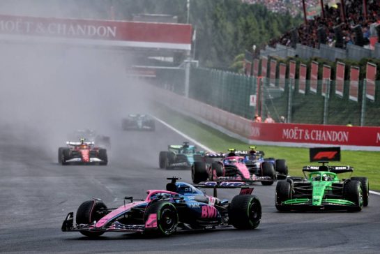 Pierre Gasly (FRA) Alpine F1 Team A525.
27.07.2025. Formula 1 World Championship, Rd 13, Belgian Grand Prix, Spa Francorchamps, Belgium, Race Day.
- www.xpbimages.com, EMail: requests@xpbimages.com © Copyright: Batchelor / XPB Images