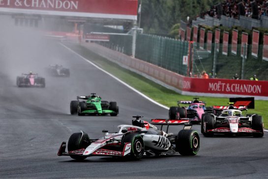 Esteban Ocon (FRA) Haas VF-25.
27.07.2025. Formula 1 World Championship, Rd 13, Belgian Grand Prix, Spa Francorchamps, Belgium, Race Day.
- www.xpbimages.com, EMail: requests@xpbimages.com © Copyright: Batchelor / XPB Images