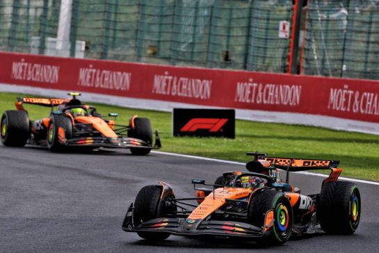 Oscar Piastri (AUS) McLaren MCL39.
27.07.2025. Formula 1 World Championship, Rd 13, Belgian Grand Prix, Spa Francorchamps, Belgium, Race Day.
- www.xpbimages.com, EMail: requests@xpbimages.com © Copyright: Batchelor / XPB Images