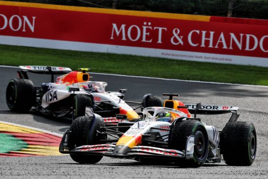 Isack Hadjar (FRA) Racing Bulls VCARB 02.
27.07.2025. Formula 1 World Championship, Rd 13, Belgian Grand Prix, Spa Francorchamps, Belgium, Race Day.
- www.xpbimages.com, EMail: requests@xpbimages.com © Copyright: Batchelor / XPB Images