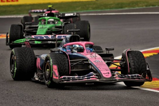 Pierre Gasly (FRA) Alpine F1 Team A525.
27.07.2025. Formula 1 World Championship, Rd 13, Belgian Grand Prix, Spa Francorchamps, Belgium, Race Day.
- www.xpbimages.com, EMail: requests@xpbimages.com © Copyright: Bearne / XPB Images