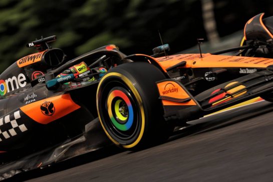 Oscar Piastri (AUS) McLaren MCL39.
27.07.2025. Formula 1 World Championship, Rd 13, Belgian Grand Prix, Spa Francorchamps, Belgium, Race Day.
- www.xpbimages.com, EMail: requests@xpbimages.com © Copyright: Bearne / XPB Images