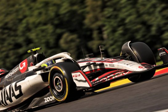 Oliver Bearman (GBR) Haas VF-25.
27.07.2025. Formula 1 World Championship, Rd 13, Belgian Grand Prix, Spa Francorchamps, Belgium, Race Day.
- www.xpbimages.com, EMail: requests@xpbimages.com © Copyright: Bearne / XPB Images