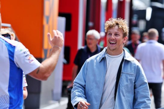 Liam Lawson (NZL) Racing Bulls.
31.07.2025. Formula 1 World Championship, Rd 14, Hungarian Grand Prix, Budapest, Hungary, Preparation Day.
- www.xpbimages.com, EMail: requests@xpbimages.com © Copyright: Moy / XPB Images
