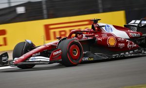 British GP: Leclerc puts Ferrari back on top in red-flagged FP3