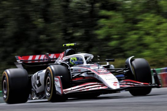 Oliver Bearman (GBR) Haas VF-25.
01.08.2025. Formula 1 World Championship, Rd 14, Hungarian Grand Prix, Budapest, Hungary, Practice Day.
- www.xpbimages.com, EMail: requests@xpbimages.com © Copyright: Bearne / XPB Images