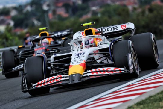 Liam Lawson (NZL) Racing Bulls VCARB 02.
01.08.2025. Formula 1 World Championship, Rd 14, Hungarian Grand Prix, Budapest, Hungary, Practice Day.
- www.xpbimages.com, EMail: requests@xpbimages.com © Copyright: Moy / XPB Images