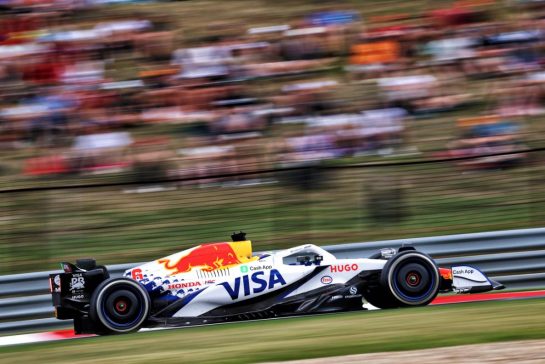 Isack Hadjar (FRA) Racing Bulls VCARB 02.
01.08.2025. Formula 1 World Championship, Rd 14, Hungarian Grand Prix, Budapest, Hungary, Practice Day.
- www.xpbimages.com, EMail: requests@xpbimages.com © Copyright: Charniaux / XPB Images