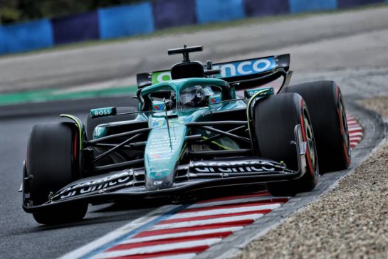 Lance Stroll (CDN) Aston Martin F1 Team AMR25.
01.08.2025. Formula 1 World Championship, Rd 14, Hungarian Grand Prix, Budapest, Hungary, Practice Day.
- www.xpbimages.com, EMail: requests@xpbimages.com © Copyright: Moy / XPB Images