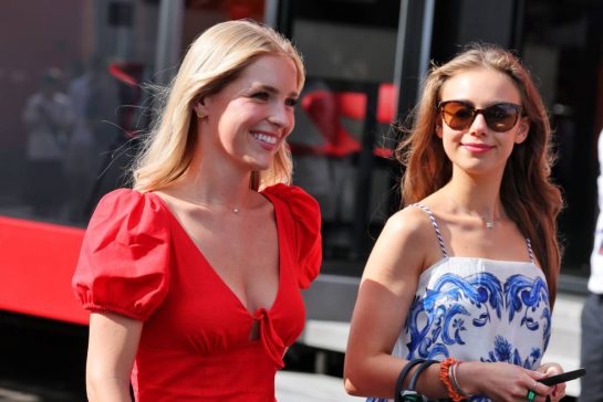 (L to R): Hannah St. John (USA) and Lily Zneimer (GBR).
01.08.2025. Formula 1 World Championship, Rd 14, Hungarian Grand Prix, Budapest, Hungary, Practice Day.
- www.xpbimages.com, EMail: requests@xpbimages.com © Copyright: Moy / XPB Images