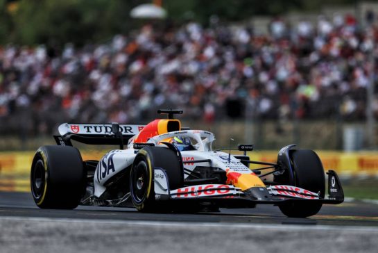 Isack Hadjar (FRA) Racing Bulls VCARB 02.
01.08.2025. Formula 1 World Championship, Rd 14, Hungarian Grand Prix, Budapest, Hungary, Practice Day.
- www.xpbimages.com, EMail: requests@xpbimages.com © Copyright: Charniaux / XPB Images