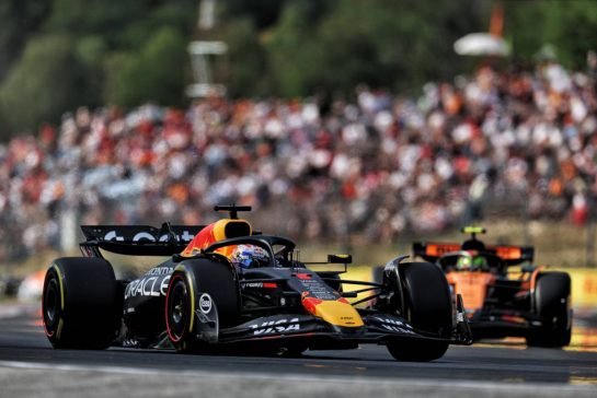 Max Verstappen (NLD) Red Bull Racing RB21.
01.08.2025. Formula 1 World Championship, Rd 14, Hungarian Grand Prix, Budapest, Hungary, Practice Day.
- www.xpbimages.com, EMail: requests@xpbimages.com © Copyright: Charniaux / XPB Images