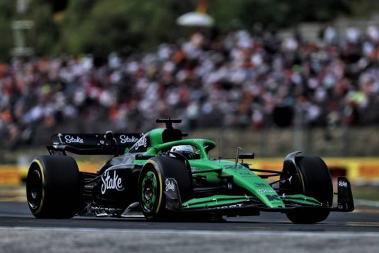 Nico Hulkenberg (GER) Sauber C45.
01.08.2025. Formula 1 World Championship, Rd 14, Hungarian Grand Prix, Budapest, Hungary, Practice Day.
- www.xpbimages.com, EMail: requests@xpbimages.com © Copyright: Charniaux / XPB Images