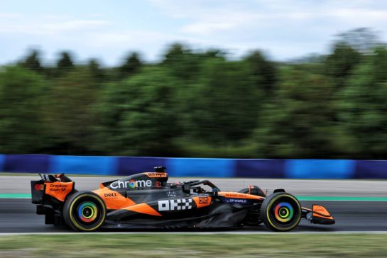 Oscar Piastri (AUS) McLaren MCL39.
01.08.2025. Formula 1 World Championship, Rd 14, Hungarian Grand Prix, Budapest, Hungary, Practice Day.
- www.xpbimages.com, EMail: requests@xpbimages.com © Copyright: Moy / XPB Images