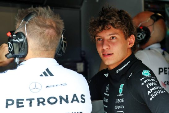 Andrea Kimi Antonelli (ITA) Mercedes AMG F1.
02.08.2025. Formula 1 World Championship, Rd 14, Hungarian Grand Prix, Budapest, Hungary, Qualifying Day.
- www.xpbimages.com, EMail: requests@xpbimages.com © Copyright: Batchelor / XPB Images