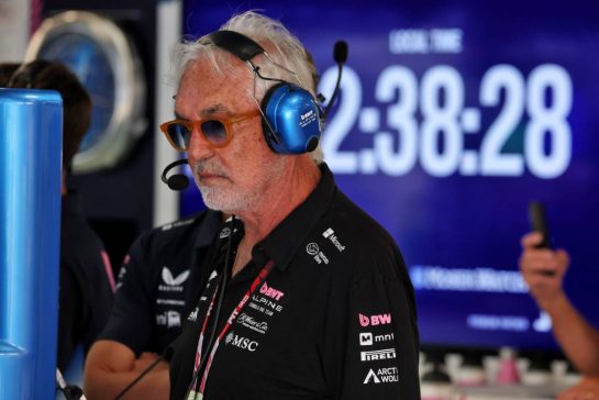 Flavio Briatore (ITA) Alpine F1 Team Executive Advisor.
02.08.2025. Formula 1 World Championship, Rd 14, Hungarian Grand Prix, Budapest, Hungary, Qualifying Day.
- www.xpbimages.com, EMail: requests@xpbimages.com © Copyright: Moy / XPB Images