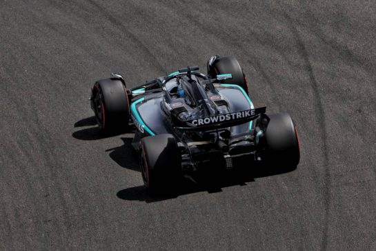 George Russell (GBR) Mercedes AMG F1 W16.
02.08.2025. Formula 1 World Championship, Rd 14, Hungarian Grand Prix, Budapest, Hungary, Qualifying Day.
- www.xpbimages.com, EMail: requests@xpbimages.com © Copyright: Bearne / XPB Images