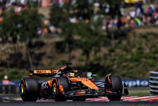 Oscar Piastri (AUS) McLaren MCL39.
02.08.2025. Formula 1 World Championship, Rd 14, Hungarian Grand Prix, Budapest, Hungary, Qualifying Day.
- www.xpbimages.com, EMail: requests@xpbimages.com © Copyright: Charniaux / XPB Images