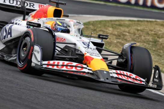 Isack Hadjar (FRA) Racing Bulls VCARB 02.
02.08.2025. Formula 1 World Championship, Rd 14, Hungarian Grand Prix, Budapest, Hungary, Qualifying Day.
- www.xpbimages.com, EMail: requests@xpbimages.com © Copyright: Charniaux / XPB Images