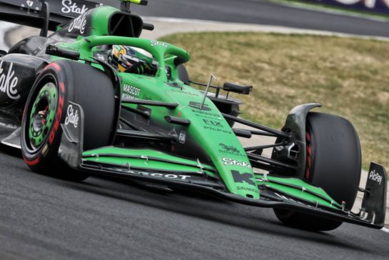 Gabriel Bortoleto (BRA) Sauber C45.
02.08.2025. Formula 1 World Championship, Rd 14, Hungarian Grand Prix, Budapest, Hungary, Qualifying Day.
- www.xpbimages.com, EMail: requests@xpbimages.com © Copyright: Charniaux / XPB Images