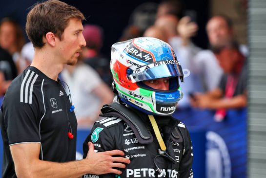 Andrea Kimi Antonelli (ITA) Mercedes AMG F1.
02.08.2025. Formula 1 World Championship, Rd 14, Hungarian Grand Prix, Budapest, Hungary, Qualifying Day.
- www.xpbimages.com, EMail: requests@xpbimages.com © Copyright: Batchelor / XPB Images