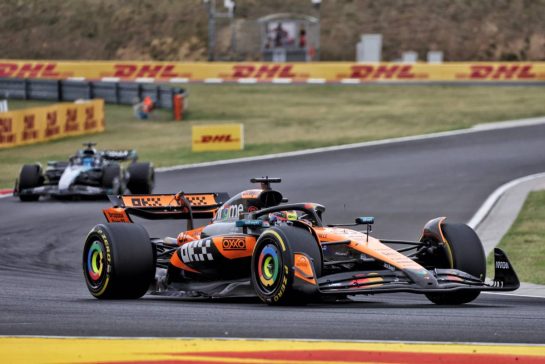 Oscar Piastri (AUS) McLaren MCL39.
03.08.2025. Formula 1 World Championship, Rd 14, Hungarian Grand Prix, Budapest, Hungary, Race Day.
- www.xpbimages.com, EMail: requests@xpbimages.com © Copyright: Bearne / XPB Images