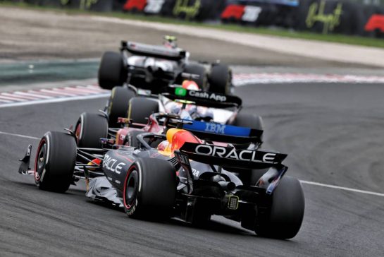 Max Verstappen (NLD) Red Bull Racing RB21.
03.08.2025. Formula 1 World Championship, Rd 14, Hungarian Grand Prix, Budapest, Hungary, Race Day.
- www.xpbimages.com, EMail: requests@xpbimages.com © Copyright: Charniaux / XPB Images